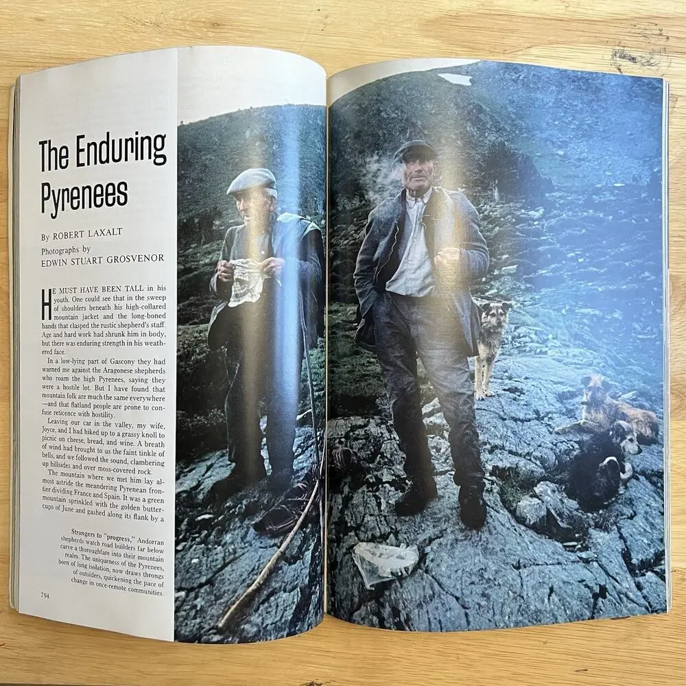 Vintage National Geographic December 1974 Pacific Polynesia Map Vintage Magazine